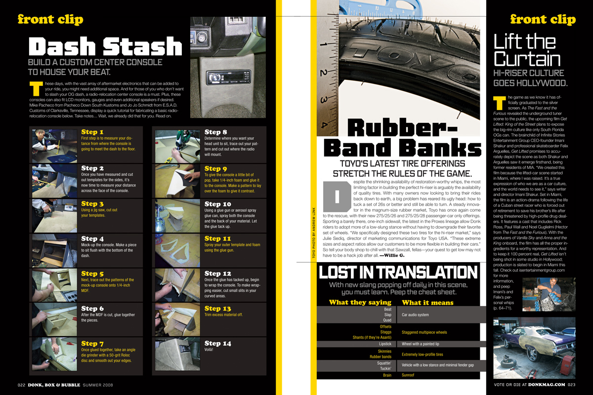 Donk Box & Bubble Font Clip