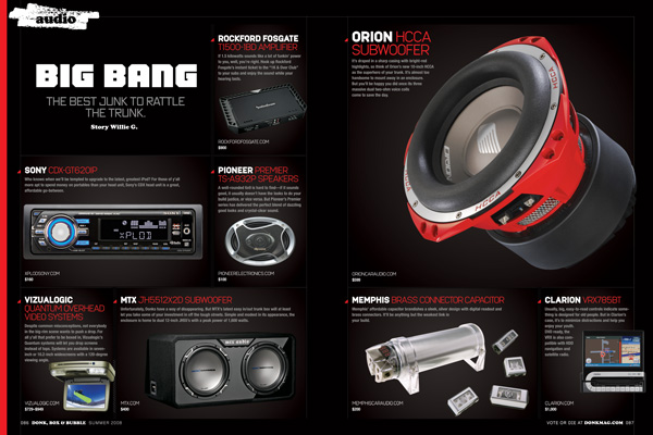 Donk Box & Bubble RearEnd