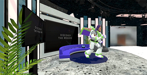 Walmart Canada VR Character Shop Area